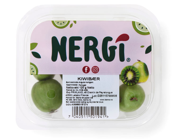 Kiwibær 125g