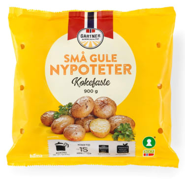 Nypotet Små Gule 900g