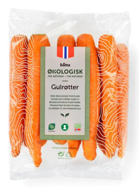 Gulrot 750g Økologisk