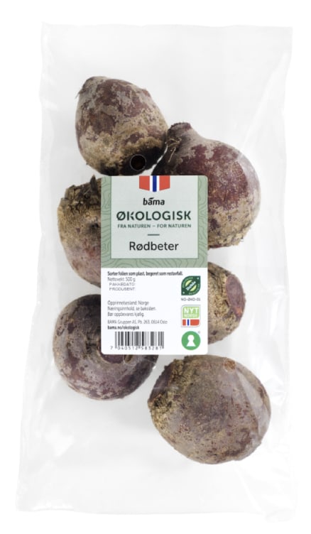 Rødbeter 500g Økologisk