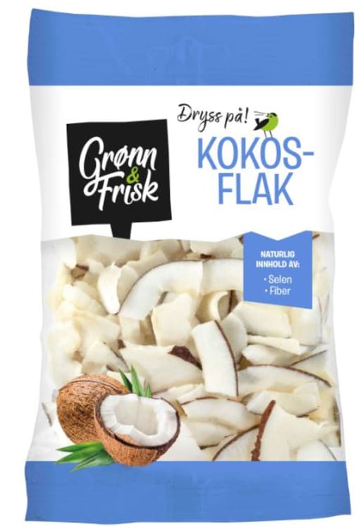 Kokosflak Tørket 80g