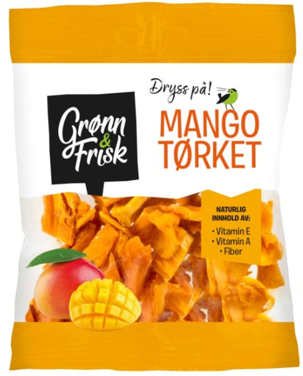 Bilde av Mango Tørket 60g Grønn&Frisk