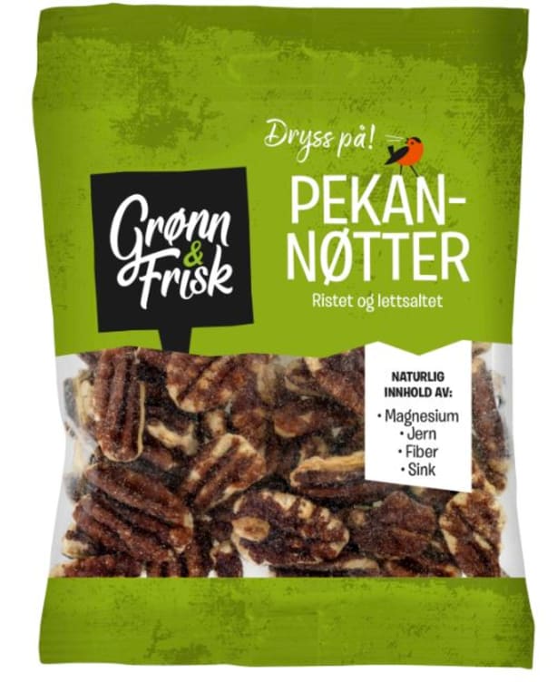 Pekannøtter 45g Grønn&Frisk