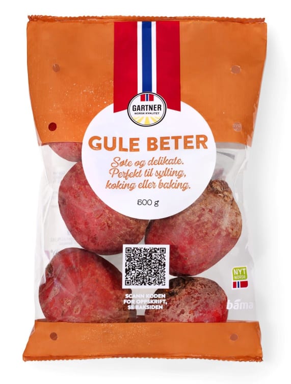 Gule Beter 500g pose