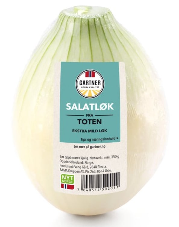Salatløk 350g Filmet Gartner