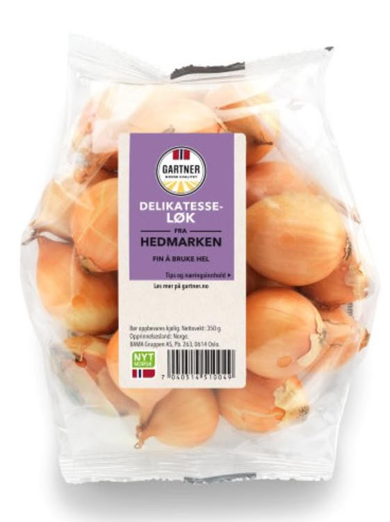 Løk Delikatesse 350g pakke