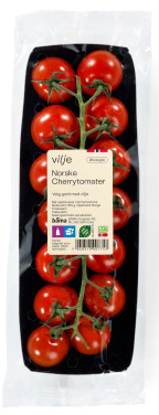 Cherrytomat Rød Økologisk 250g Vilje