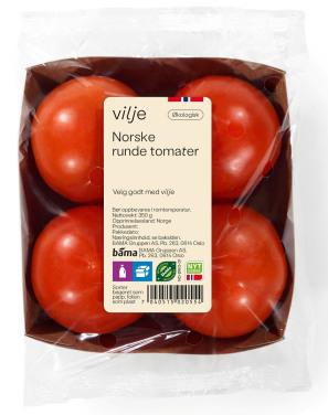 Tomat Økologisk 350g Vilje