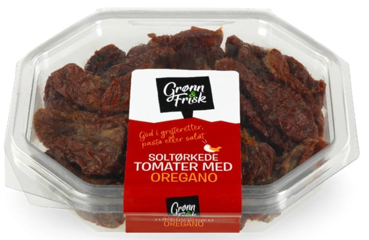 Tomat Soltørket Oregano 150g Grønn&Frisk