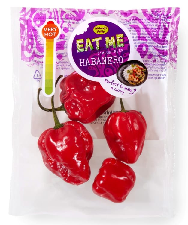 Habanero 50g Rød