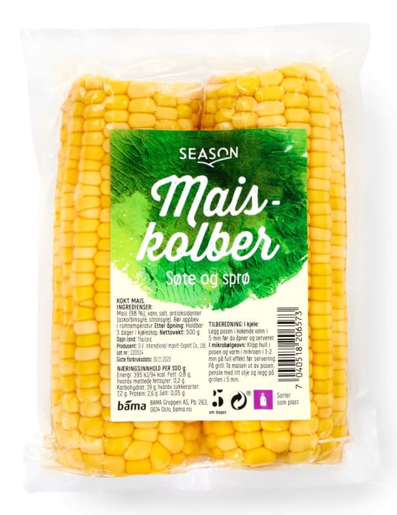 Maiskolbe 2pk Sous Vide 500g