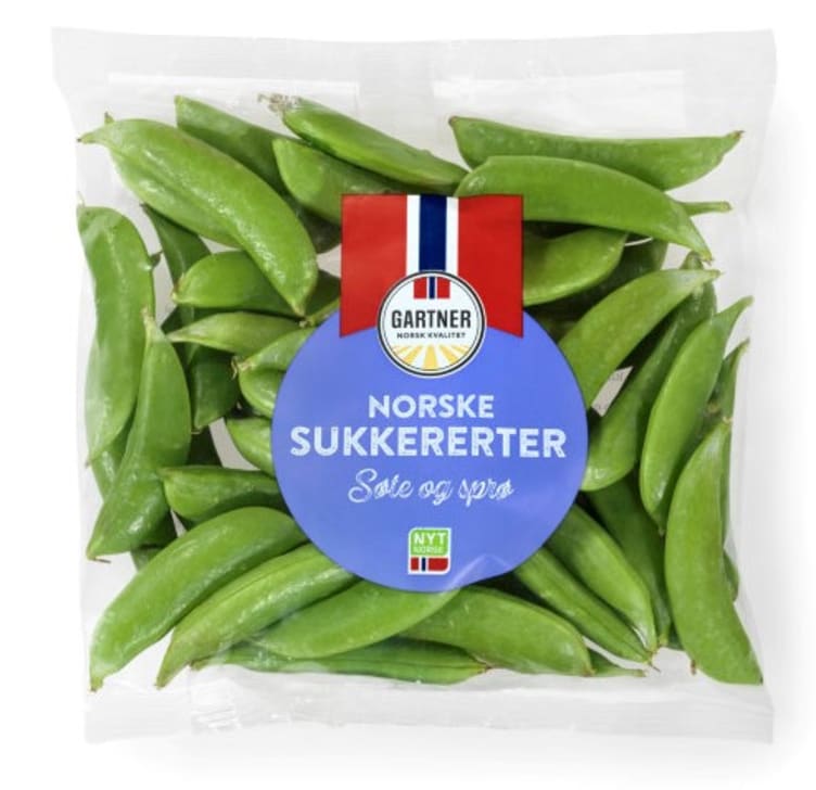 Sukkererter Runde 200g Gartner