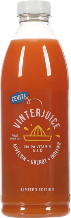 Vinterjuice Appelsin/Gulrot/Ingefær 1l Cevita