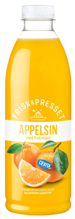 Appelsinjuice m/Fruktkjøtt 1l