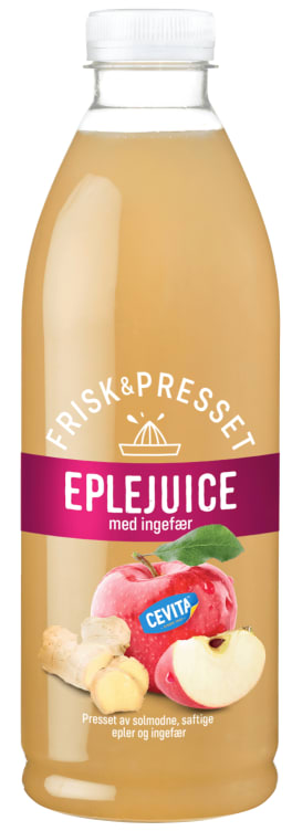 Eplejuice m/Ingefær 1l Cevita