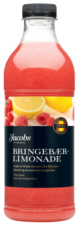 Limonade Bringebær 1l Jacobs