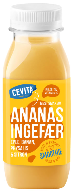 Smoothie Ananas&Ingefær 250ml