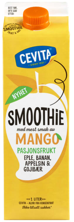 Smoothie Mango/Pasjonsfrukt 1l Cevita