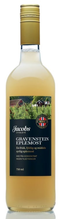 Eplemost Gravenstein 0,75l Jacobs