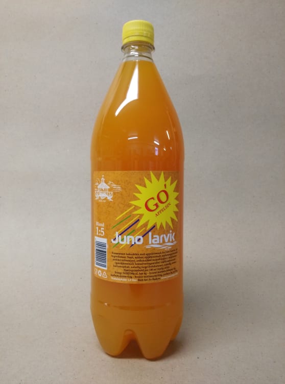 Go Appelsinsaft 1,5l flaske Juno Larvik