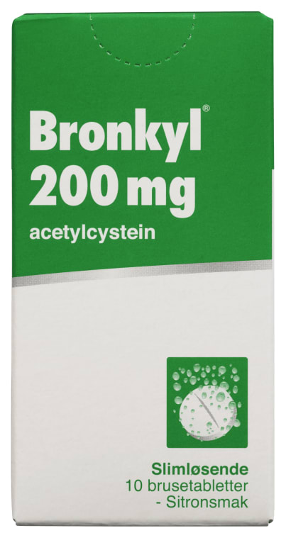 Bronkyl Brusetabletter 10stk