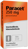 Produktbilde: Paracet Stikkpille