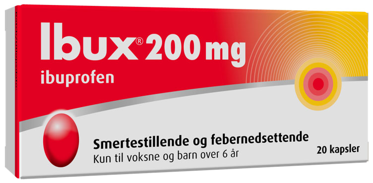 Bilde av Ibux Kapsler 200mg 20stk Weifa