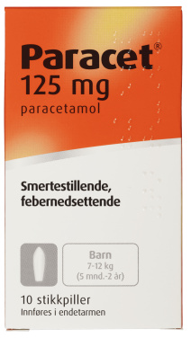 Paracet Stikkpille