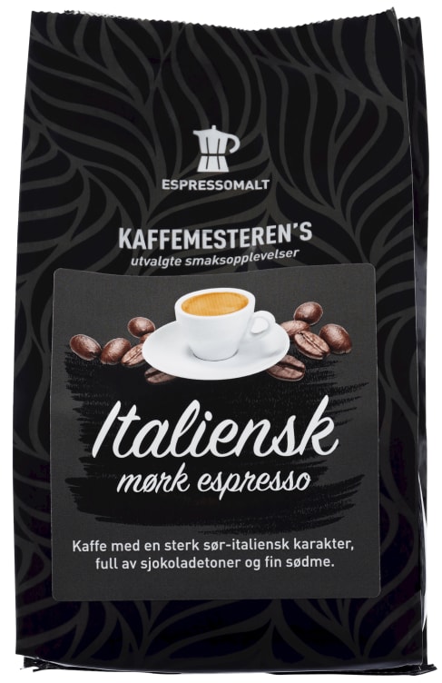 Italiensk Espresso Mørk 200g Kaffemester'n