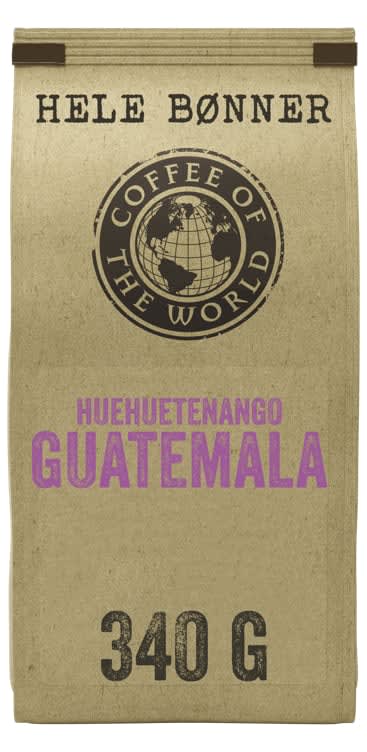 Huehuetenango Guatemala Hele Bønner 340g Cotw