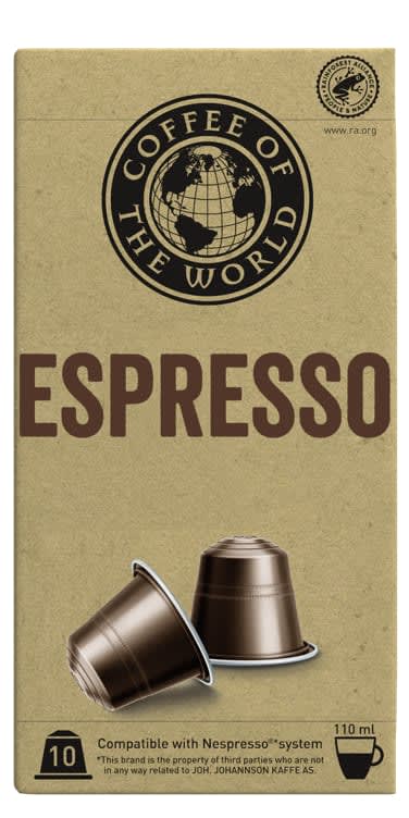 Cotw Espresso Kaffekapsel 10stk