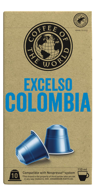 Cotw Colombia Excelso Kapsel 10stk