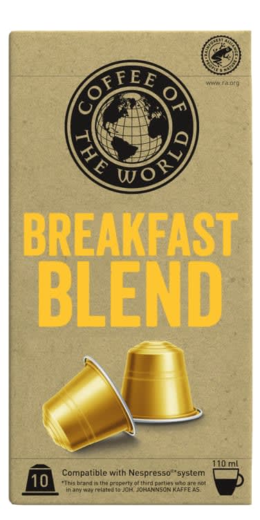 Bilde av Cotw Breakfast Blend Kaffekapsel 10stk