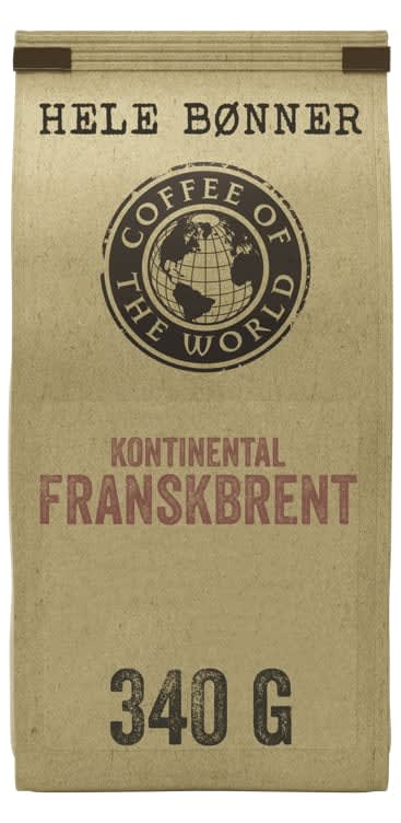 Product Image for Franskbrent Hele Bønner 340g Cotw
