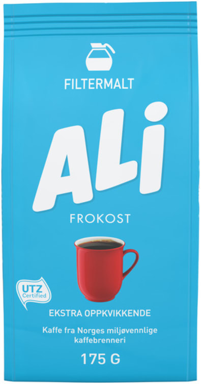 Bilde av Ali Frokostkaffe Filtermalt 175g