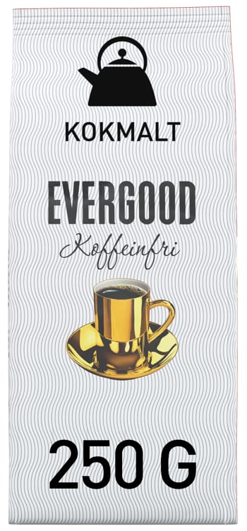 Evergood Koffeinfri Kokmalt 250g