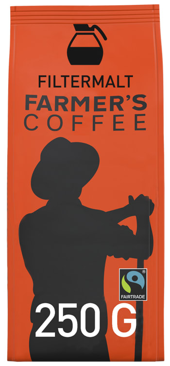 Farmers Coffee Filtermalt 250g