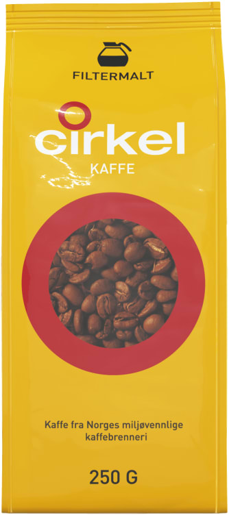 Cirkel Kaffe Filtermalt 250g