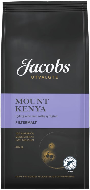 Mount Kenya Filtermalt 200g Jacobs Utvalgte