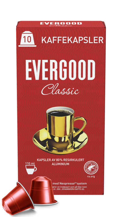 Evergood Classic Kaffekapsel 10stk