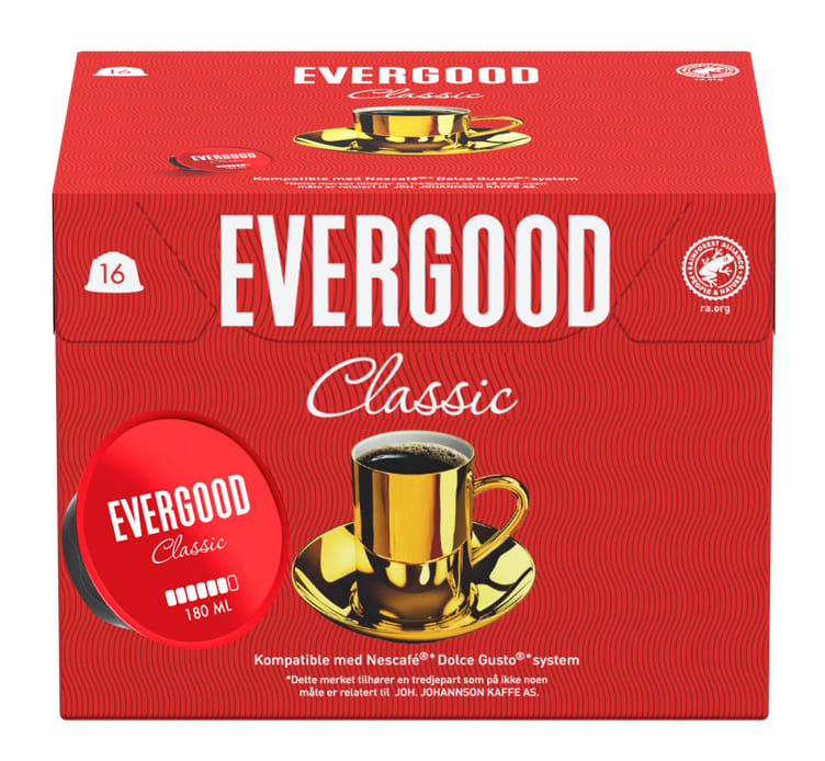 Evergood Classic Kapsel 16stk