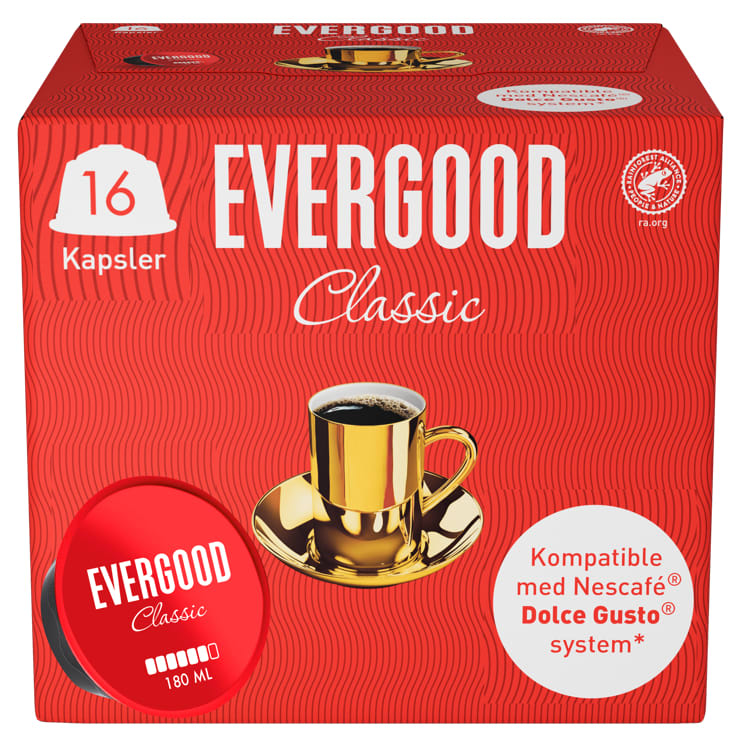 Evergood Classic Kaffekapsel 16stk