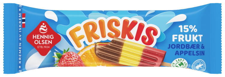 Friskis Jordbær&Appelsin 90ml