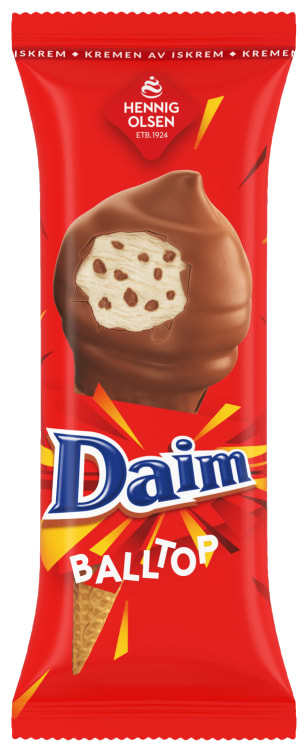 Daim Balltop 180ml Hennig-Olsen