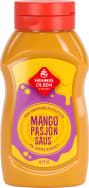 Mango- Pasjonsaus 635g Hennig-Olsen Is
