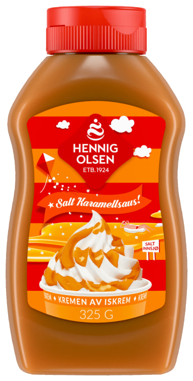 Product Image for Salt Karamellsaus 325g Hennig-Olsen Is