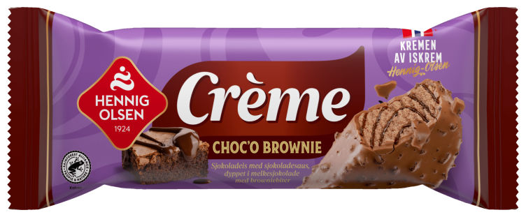 Creme Choc’O Brownie 95ml Hennig-Olsen