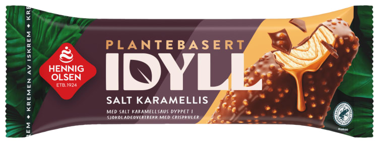 Idyll Saltkaramell Plantebasert 100ml Hennig-Olsen