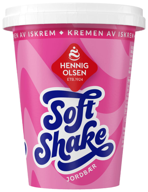 Soft Shake Jordbær 210ml Hennig-Olsen