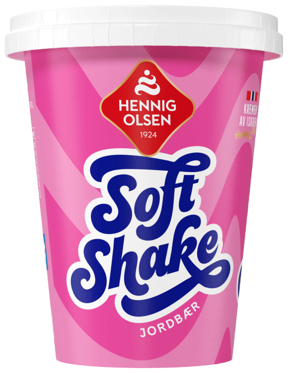Soft Shake Jordbær 210ml
